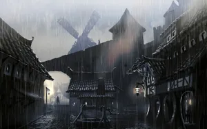 The Beautiful World Of Skyrim, Seen Here In This Screenshot Wallpaper