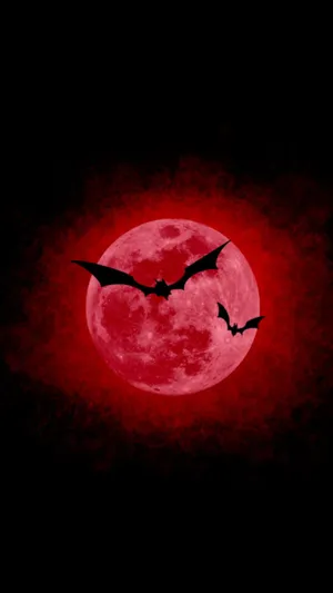 The Beauty Of A Blood Moon Wallpaper