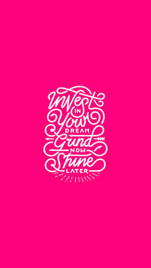 “the Beauty Of Life Lies In Its Unpredictability” Wallpaper