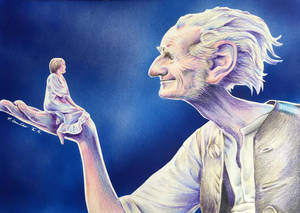 The Bfg Fan Art Wallpaper