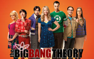 The Big Bang Theory Character Photograph Wallpaper