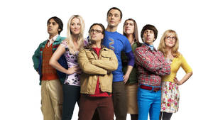 The Big Bang Theory Colorful Outfit Wallpaper