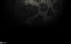 The Black Skull Invites You Into Its World Wallpaper