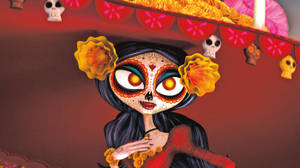 The Book Of Life Touched La Muerte Wallpaper