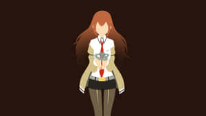 The Brilliant Scientist - Kurisu Makise Wallpaper