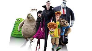 The Cast Of Hotel Transylvania 2 Wallpaper