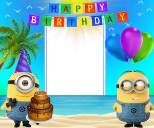 The Cutest Way To Celebrate A Birthday – With Minions! Wallpaper