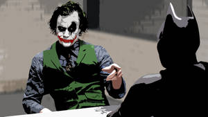 The Dark Knight Joker Fan Art Wallpaper