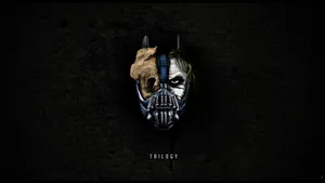 The Dark Knight Villain Mash Up Wallpaper