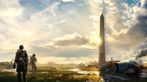 The Division 2 Agents Exploring Wallpaper