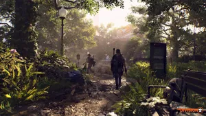The Division 2 Survivors At Park Wallpaper
