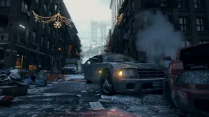 The Division Car Crash Wallpaper