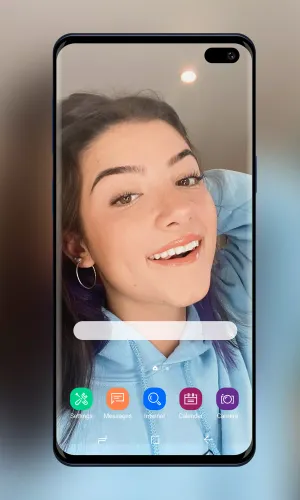 The Dynamic Duo Charli And Addison Wallpaper