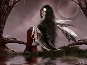 The Evil Fairy Looms Over The World Wallpaper