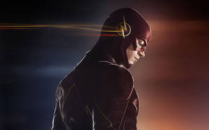 The Flash Close-up Side View Wallpaper