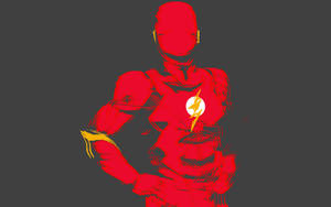 The Flash, The Fastest Man Alive. Wallpaper