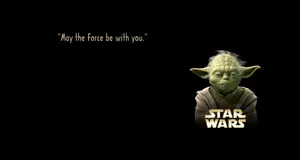 The Force Surrounds Us All - Star Wars Character Meditating Amidst Galactic Scenery Wallpaper