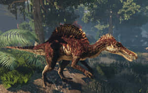 The Grandeur Of A Spinosaurus Wallpaper