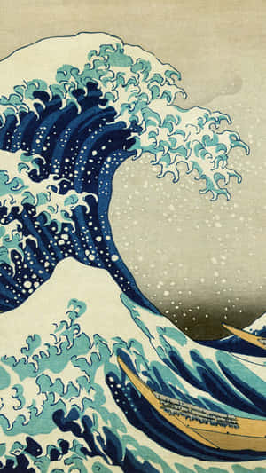 The Great Wave Iphone Wallpaper