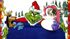 The Grinch Drawing Wallpaper