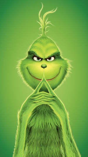 The Grinch Evil Look Wallpaper