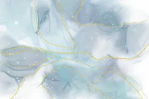 The Haunting Beauty Of A Light Blue Marble Wallpaper