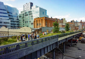 The High Line Public Park Wallpaper