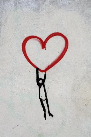The Human Heart Anatomy Illustration In Detail Wallpaper