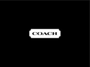 The Iconic Coach Logo Wallpaper