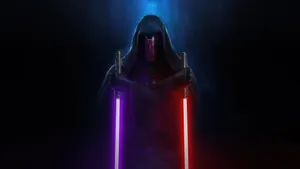 The Iconic Darth Revan From Star Wars Wallpaper