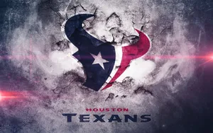 The Iconic Logo Of The Houston Texans Wallpaper