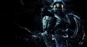 The Iconic Master Chief From The Halo Series Wallpaper