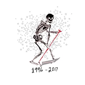 The Iconic Pink And White Logo Of The Late Rapper, Lil Peep Wallpaper