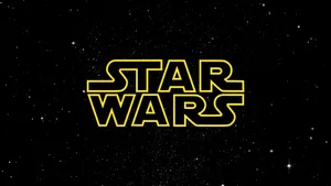 The Iconic Star Wars Logo Wallpaper