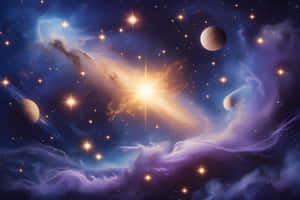 The Incredible Galaxy Planet Wallpaper