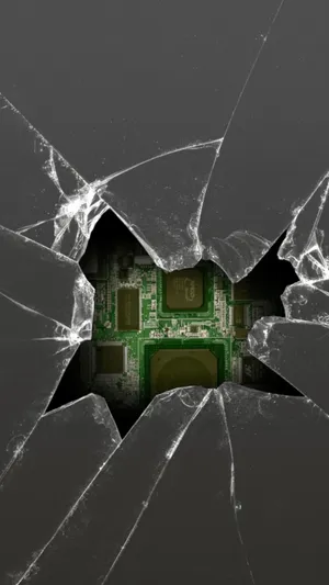 The Inner Mechanisms Of A Broken Phone Wallpaper