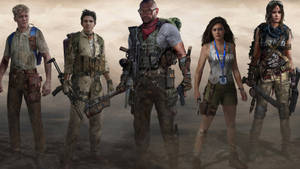 The Intense And Fearless Characters Of Army Of The Dead Wallpaper