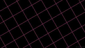 The Intricate, Symmetrical Pattern Of The Pink Grid Wallpaper