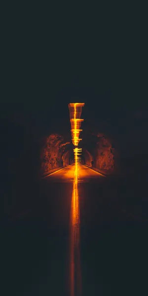 The Intriguing Mystery Of An Underground Tunnel Wallpaper