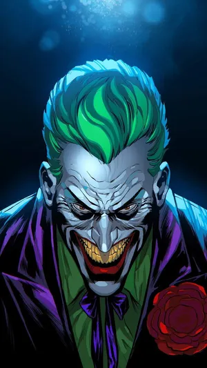 The Joker Wreaks Havoc On Gotham City! Wallpaper