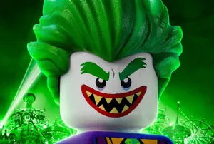 The Laughing Lunatic In The Lego Batman Movie Wallpaper