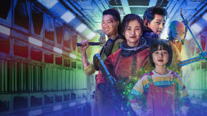 The Leading Casts Space Sweepers Wallpaper