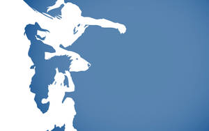 The Legend Of Korra Blue Minimalist Wallpaper