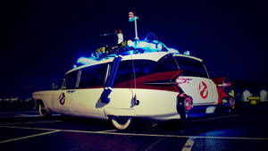 The Legendary Ectomobile Of The Ghostbusters! Wallpaper