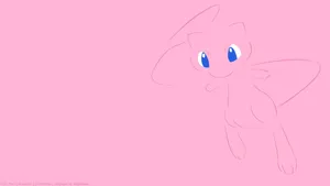The Legendary Pokemon, Mew Wallpaper