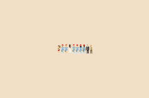 The Life Aquatic Pixel Minimalist Aesthetic Laptop Wallpaper