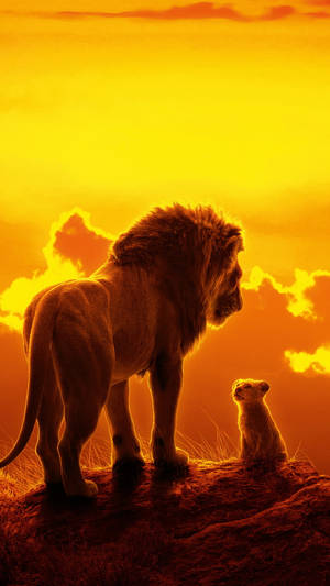 The Lion King Disney Phone Wallpaper