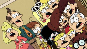The Loud House Shocked Reaction Wallpaper