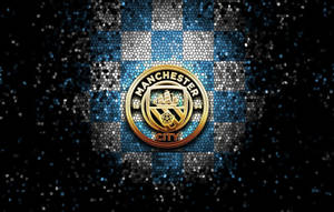 The Manchester City Logo Shines! Wallpaper
