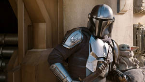 The Mandalorian In Action - 4k Ultra Hd Wallpaper